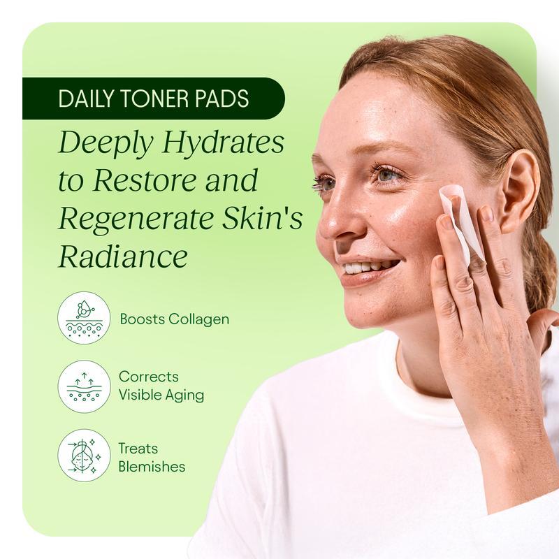 Skincare Anti-Aging Toner Pads